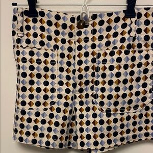 Women’s Mauve for Anthropologie Multi Colour Linen Blend Shorts Size 26